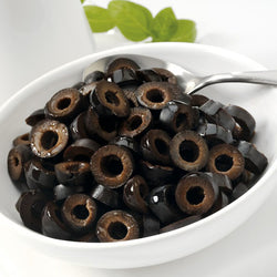 Sliced Black Olives Spanish  500g