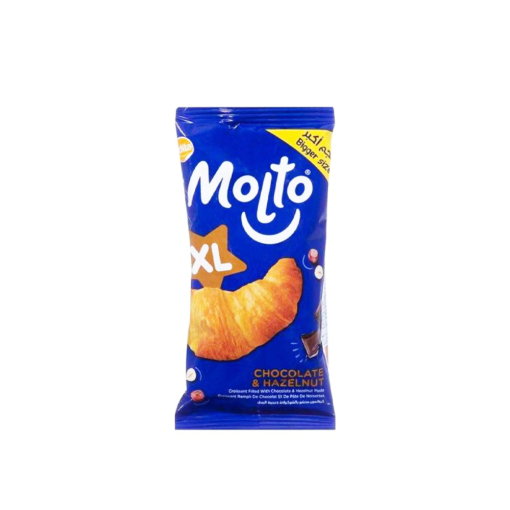 Molto XL Chocolate Hazelnut Croissant 25g