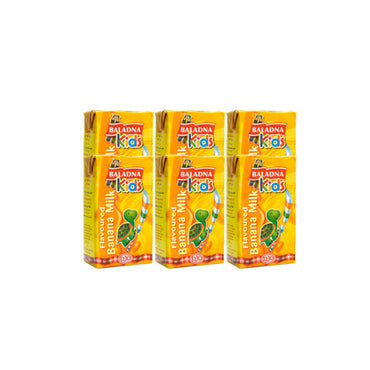 Baladna Banana Milk 125ml*6 Package