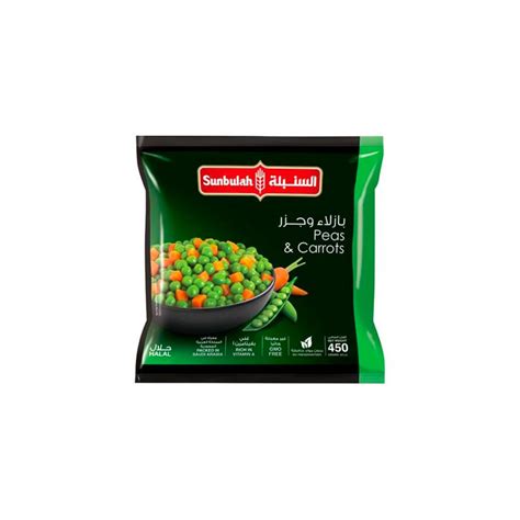 Sunbulah Peas & Carrots 450g