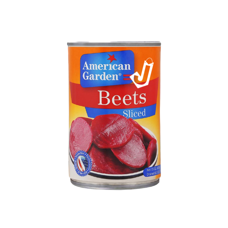 American Garden Beets Sliced 425g