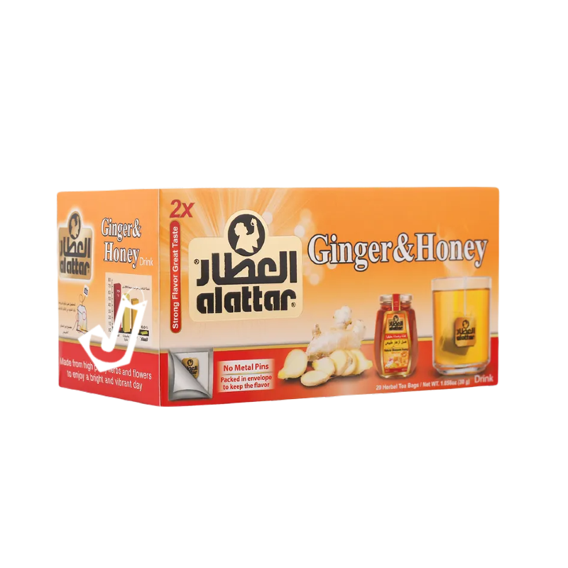 العطار زنجبيل و عسل 20 كيس