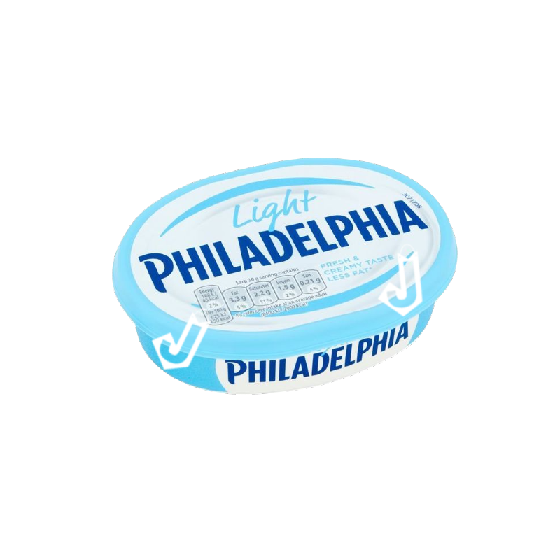 Philadelphia Cream Cheese Light 180g