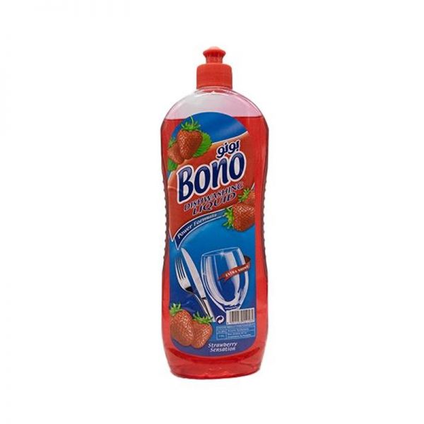 Bono dishwashing liquid green Strawberry 800 ml