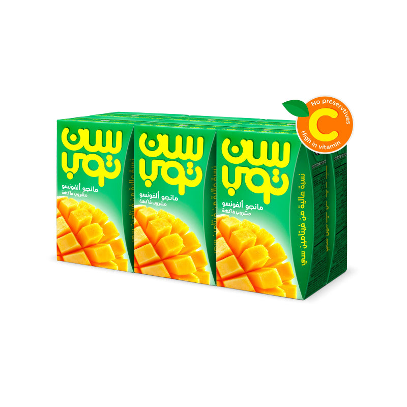 شراب سن توب مانجو 125 مل × 6 قطع
