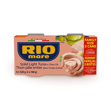RIO MARE LIGHT MEAT TUNA IN OLIVE OIL 2PCS×160G