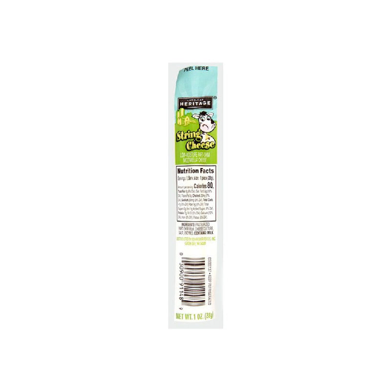 American Heritage String Cheese 28g