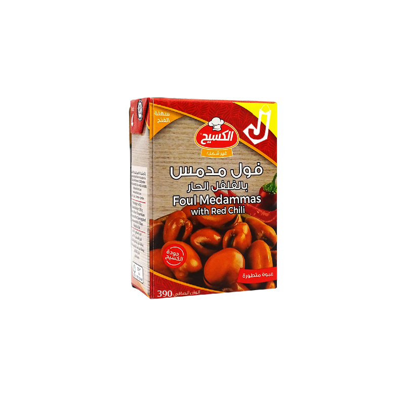 Kasih Foul Medammas with Red Chili 390g