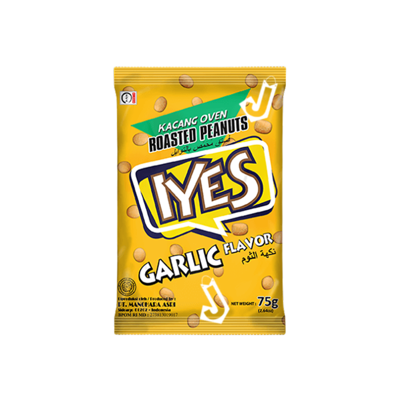 IYES Peanuts Garlic Flavor 75g