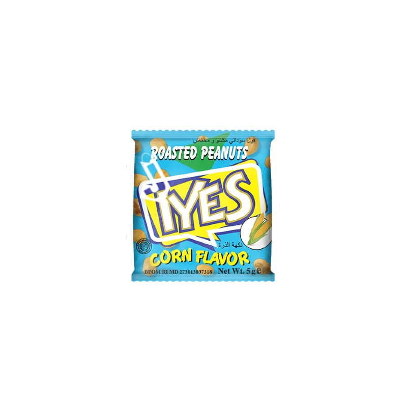 Iyes roasted peanuts corn flavor 5 g
