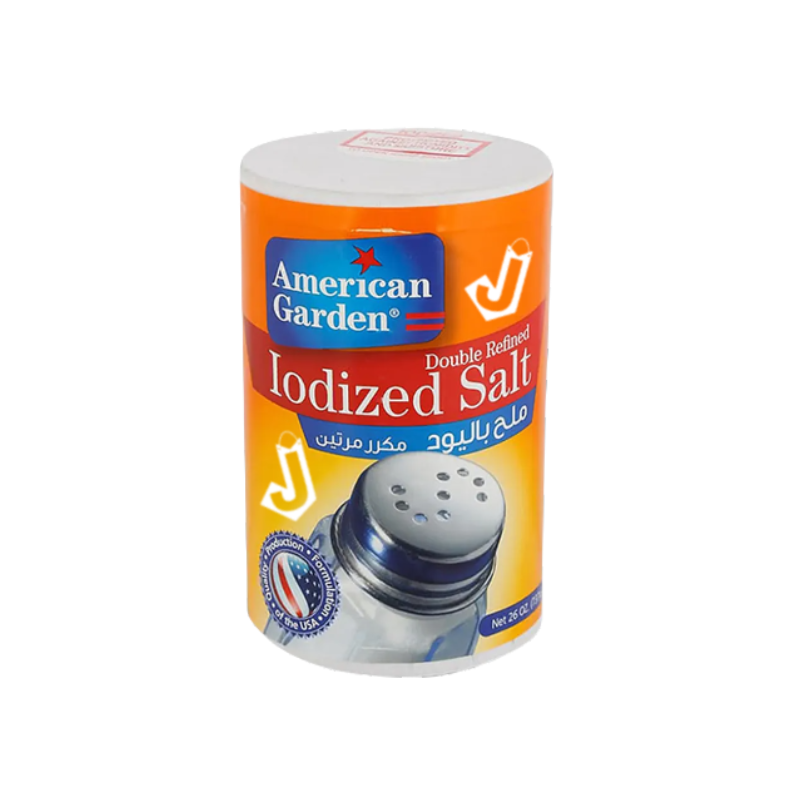 American Garden Iodized Salt 737g