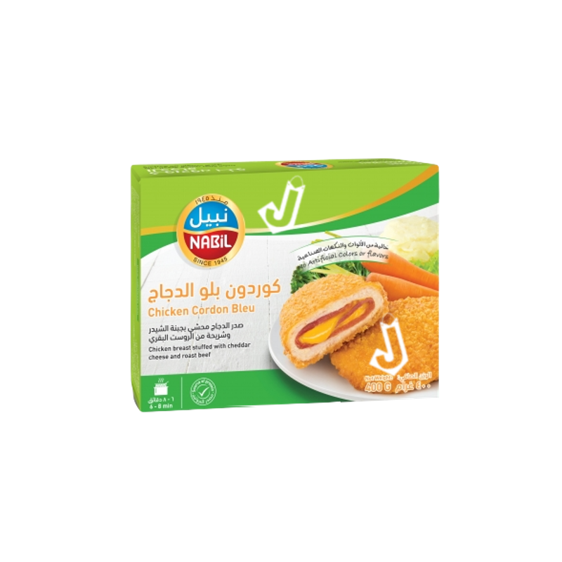Nabil Chicken Cordon Bleu 400g