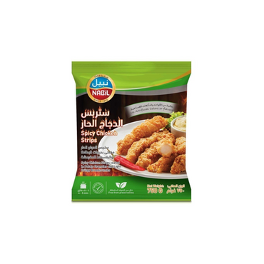 نبيل كريسبي تشيكن ستريبس حار 750 جرام