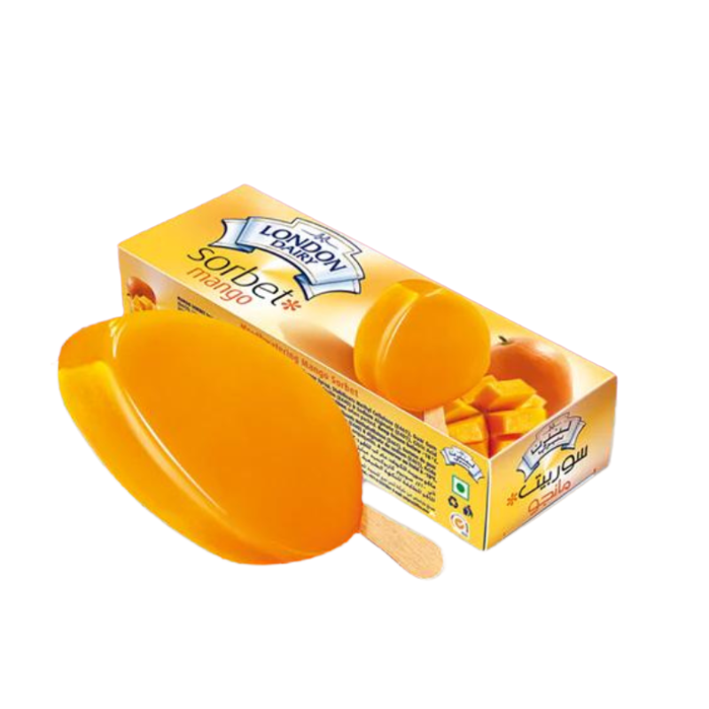London Dairy sorbet mango sticks 100ml