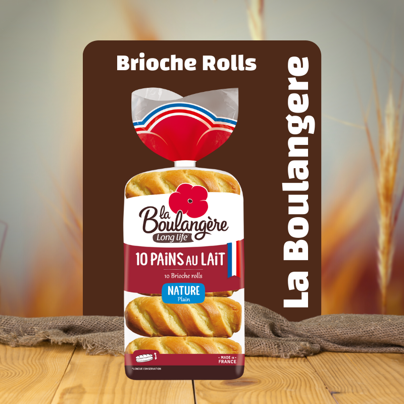 La Boulangère 10 Brioche Rolls 350g
