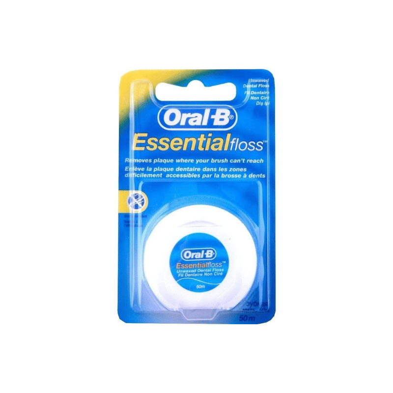 Oral-B Unwaxed Dental Floss, 50m