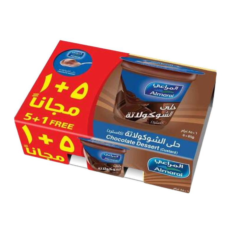 Almarai Chocolate Dessert 85g * 6 - Jebnalak - جبنالك