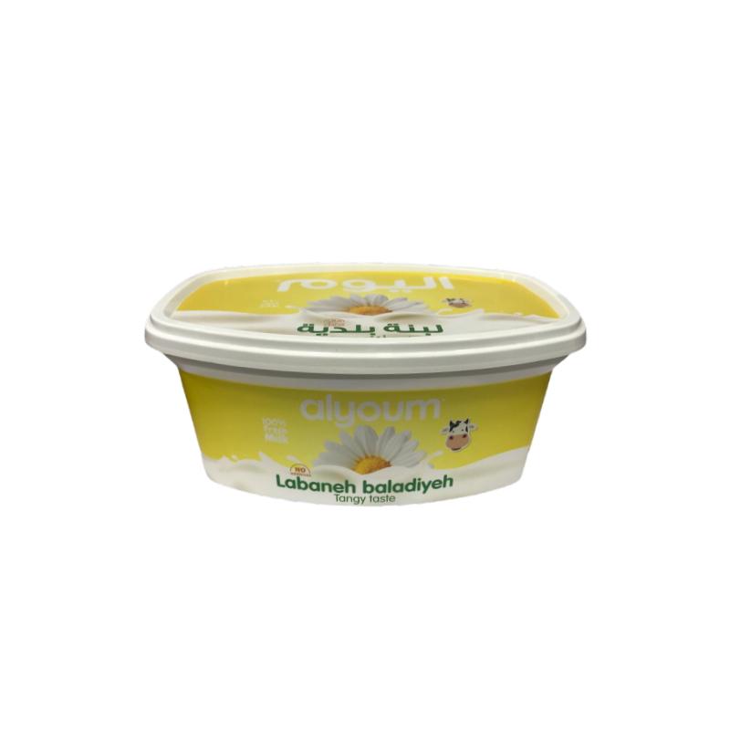 Alyoum Labneh Baladiyeh Tangy Taste 500g - Jebnalak - جبنالك