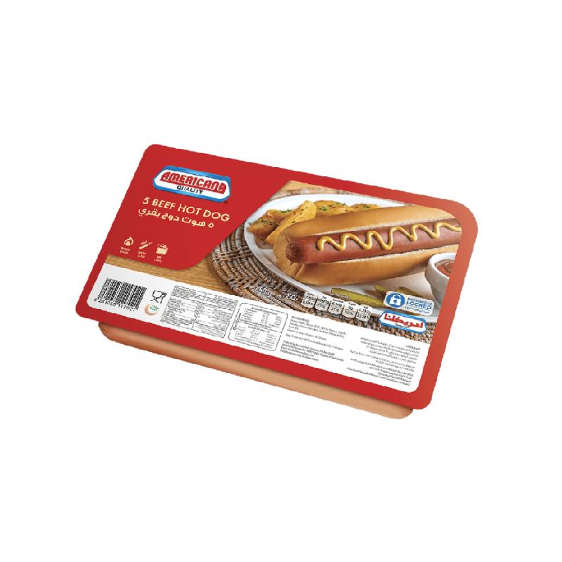 Americana Beef HotDog 400g - Jebnalak - جبنالك
