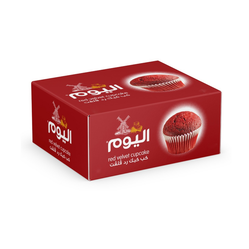 Alyoum Cup Cake red velvet 30 gm 15 pieces