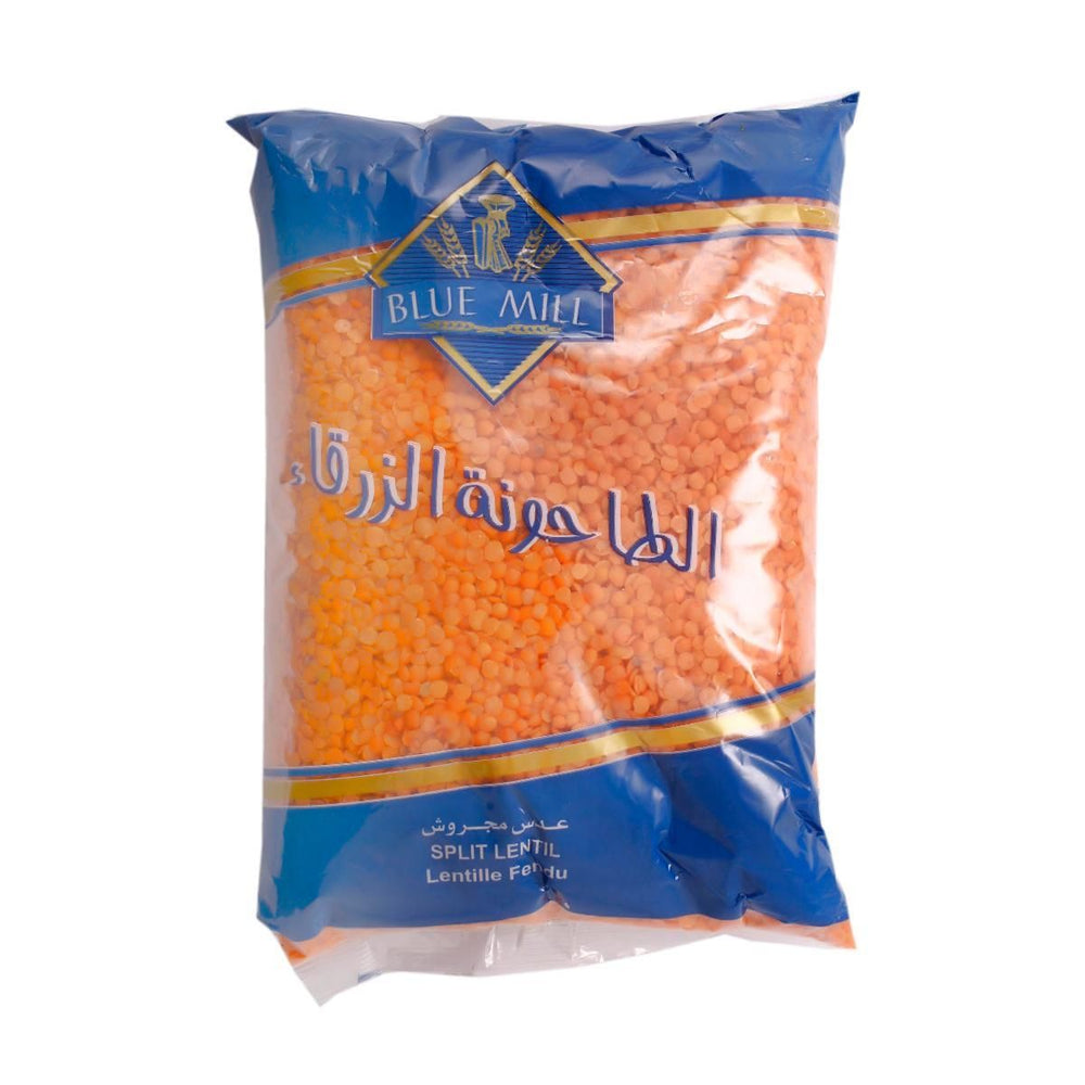Blue Mill Split Lentil 1kg - Jebnalak - جبنالك