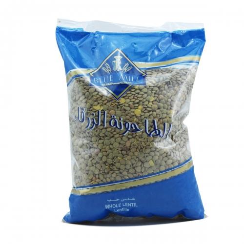 Blue Mill Whole Lentil 1kg - Jebnalak - جبنالك
