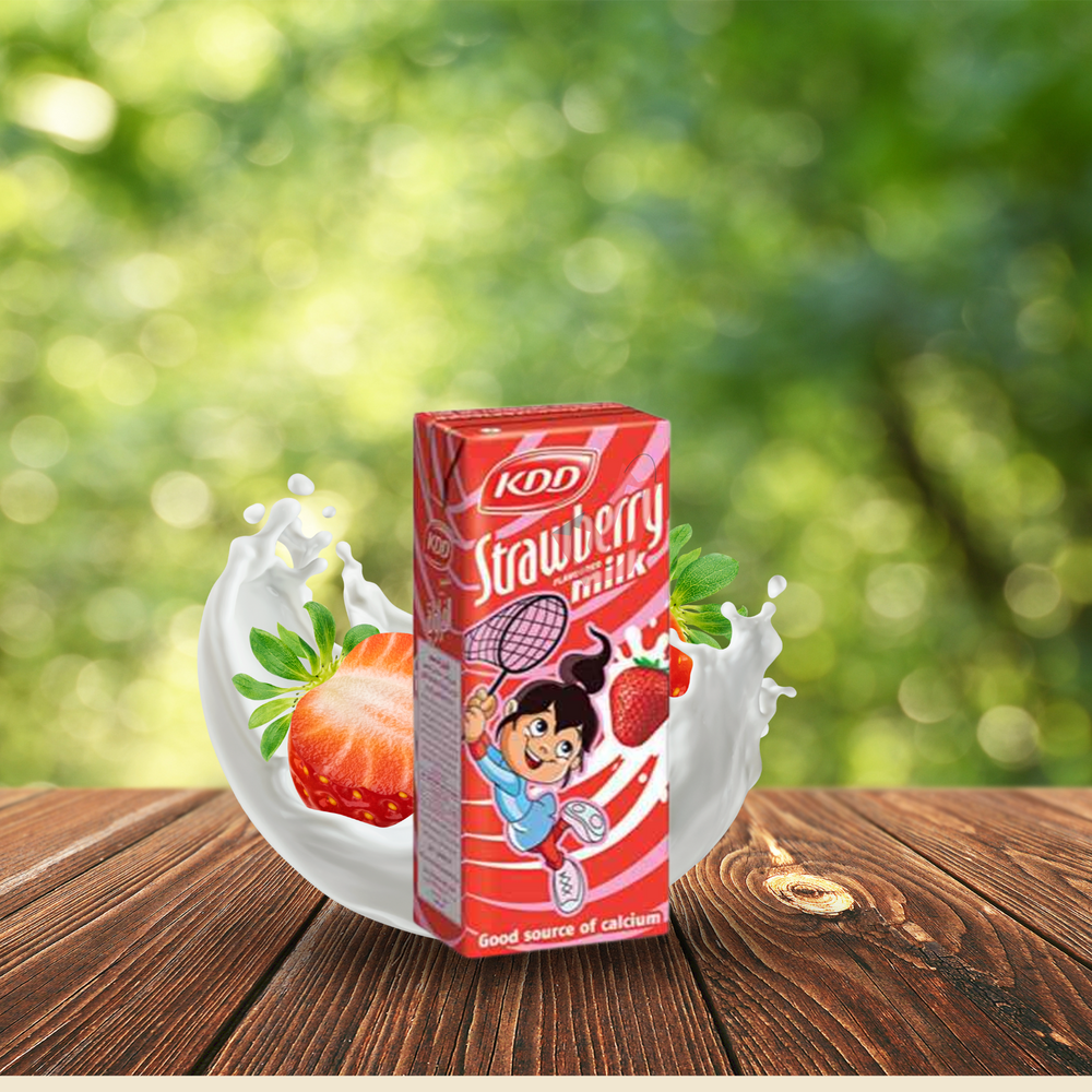 كي دي دي حليب بالفراولة 180 مل