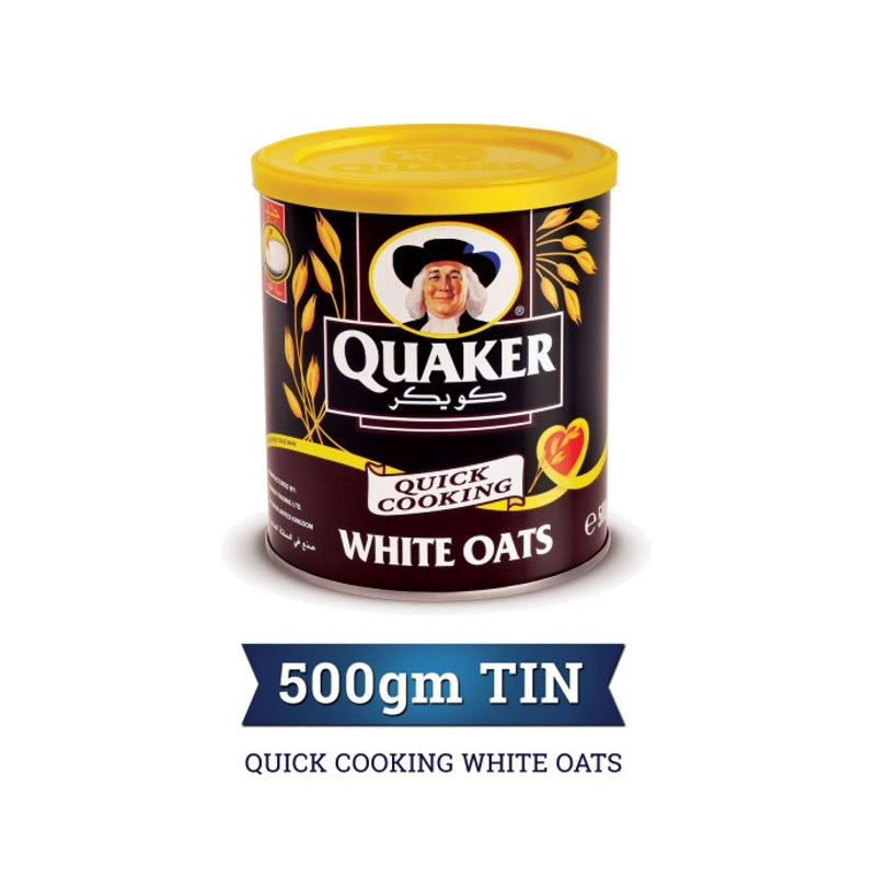 Quaker Quick Cooking White Oats 500g