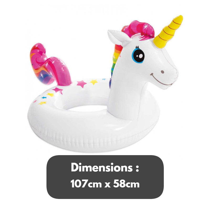 Intex Big Animal Ring Swim Ring -Unicorn