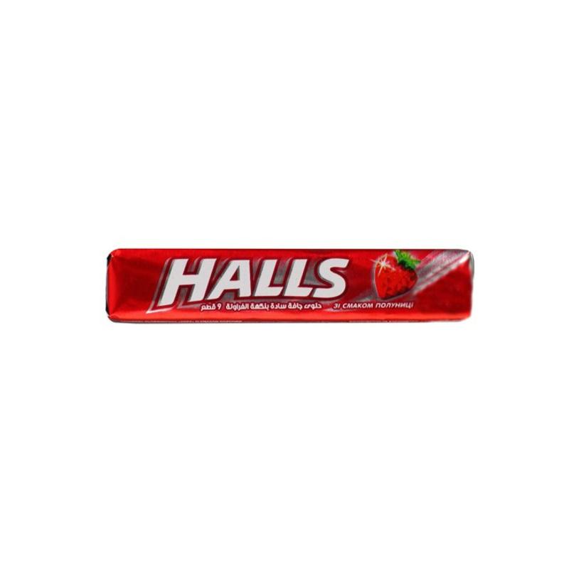 Halls Strawberry Flavored 25g - Jebnalak - جبنالك