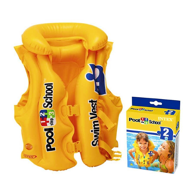 Intex Deluxe Swim Vest Pool School , 3-6 years