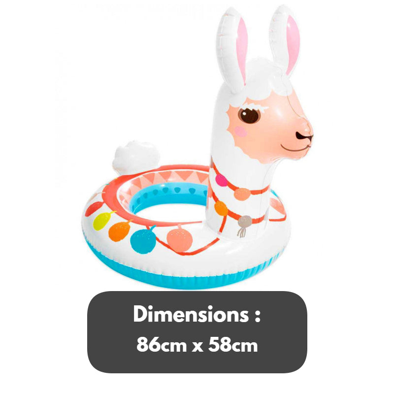 Intex Big Animal Ring Swim Ring -Llama
