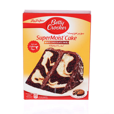 Betty Crocker Super Moist Cake White Chocolate Swirl 500 g