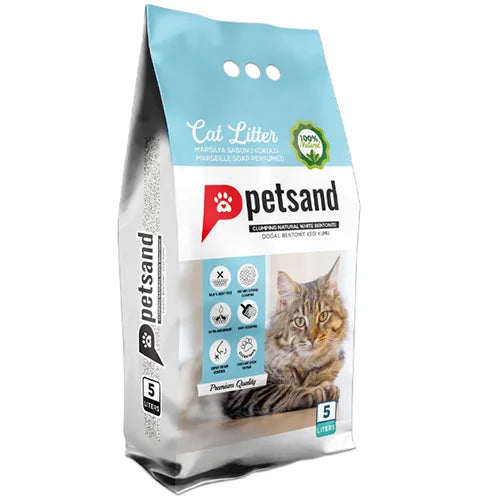Petsand Cat Sand With Lavender Flavor 5 Kg