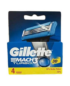 Gillette Mach3 Turbo (4 Value)