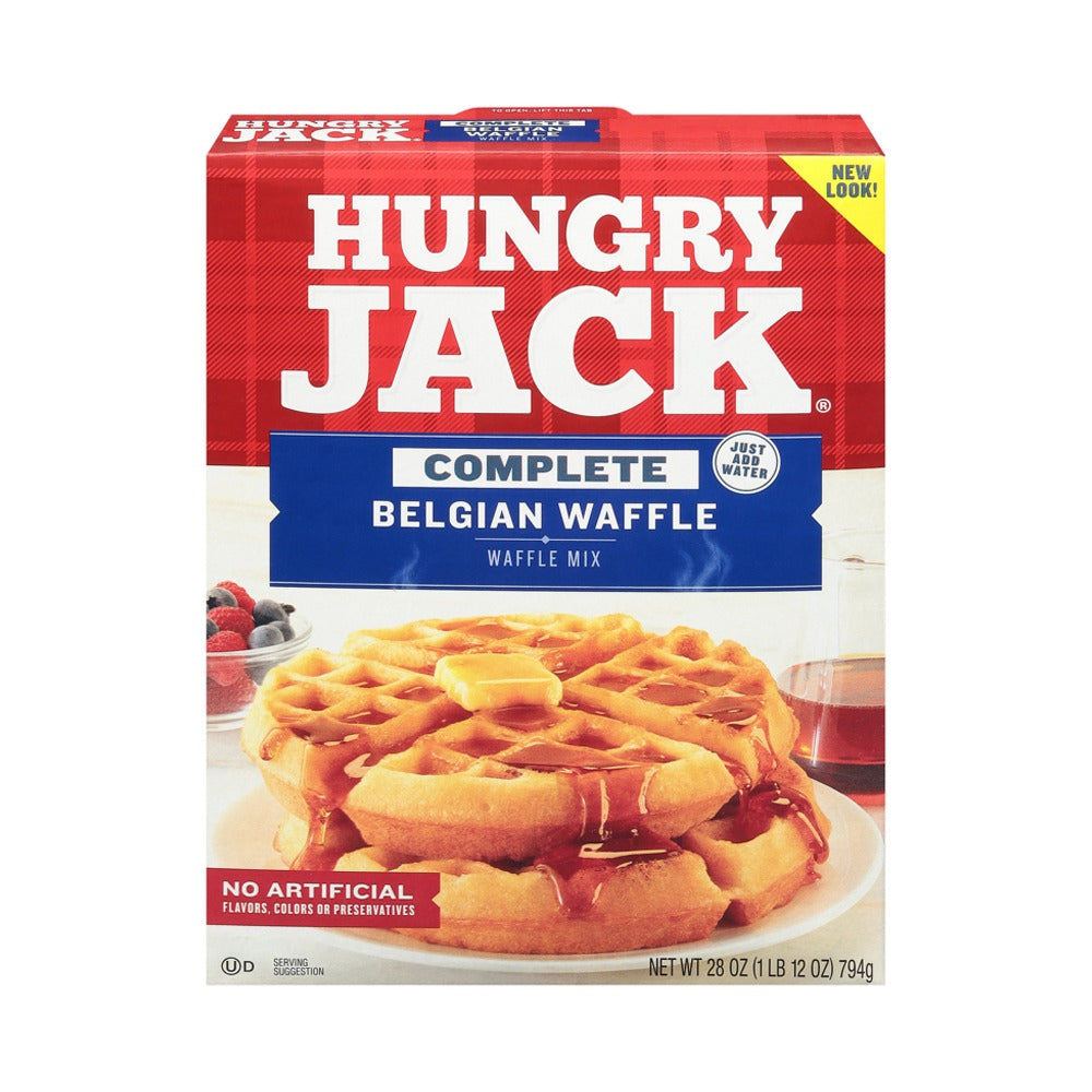 Hungry Jack Belgian Waffle Mix Complete 794g