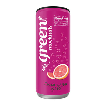 Green Mocktails Pink Grapefruit No Add Sugar 330 ml