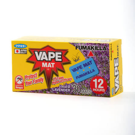 Vape Mat Fumakilla Lavender 30 mats