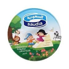 Saudia Spreadable Processed Triangle Cheese 8 Portions 120 gm