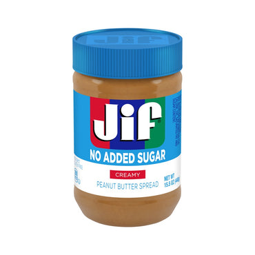 Jif Creamy Peanut Butter No Added Sugar 440g