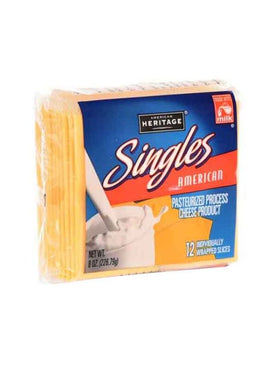 Heritage Singles American Cheese Slices 226.79g