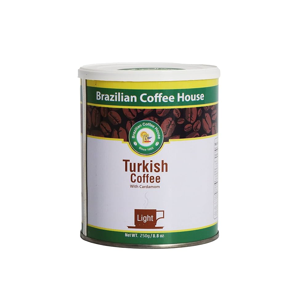 Brazilian Coffee House Turkish Medium With Cardamom 250 g