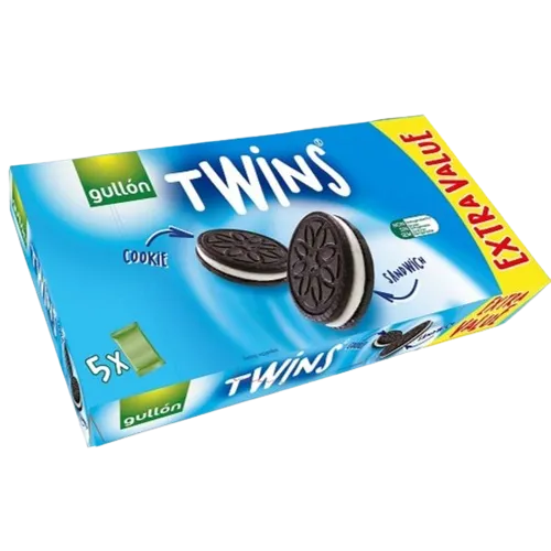 Gullon Choco Cookie Creme Sandwich Twins 5 Pack 220g