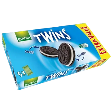 Gullon Choco Cookie Creme Sandwich Twins 5 Pack 220g