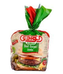 Alwadi 10 Beef Burger Jumbo 1Kg