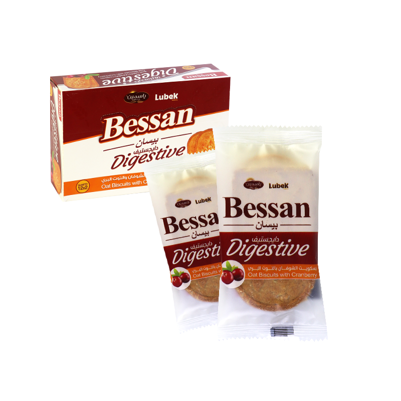 Bessan Digestive Oat With Cranberry 35g