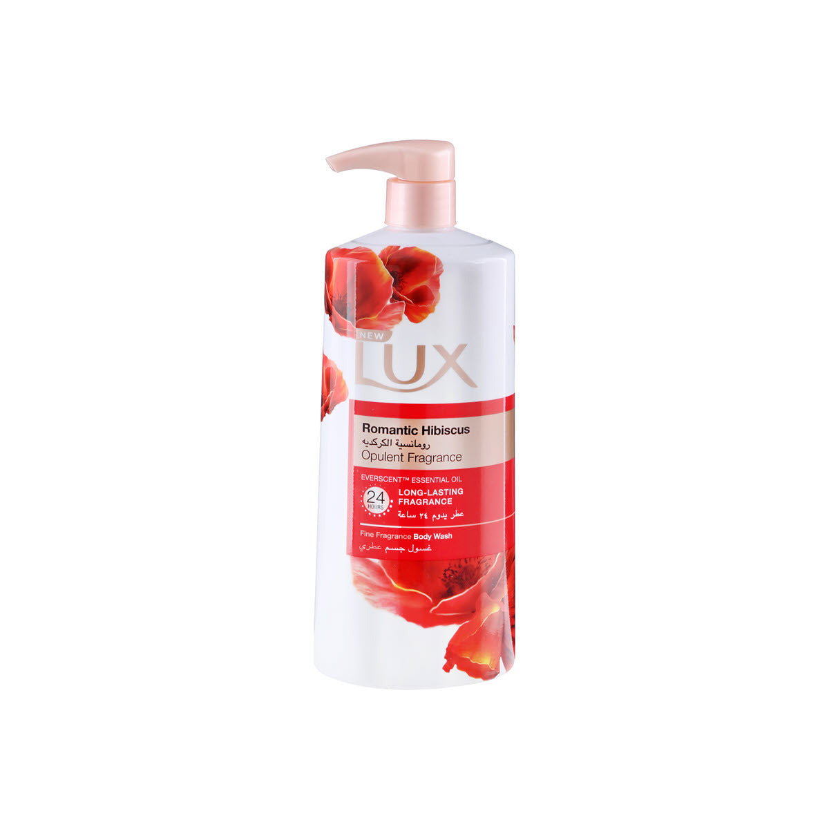 Lux Perfumed Body Wash Romantic Hibiscus For 24 Hours Long Lasting Fragrance 700 ml