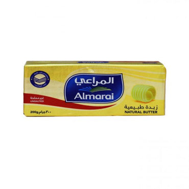 Al Marai Natural Butter Unsalted 200g