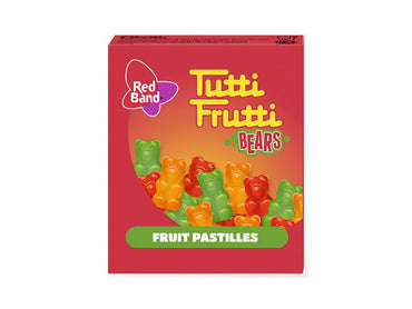 Red Band Tutti Frutti Bears Candy 18g