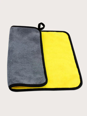 Double Side Microfiber Cloth For Car Cleaning